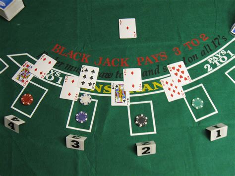 blackjack card game